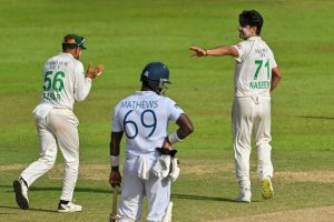 Pakistan swept the series against Sri Lanka by an innings and 222 runs