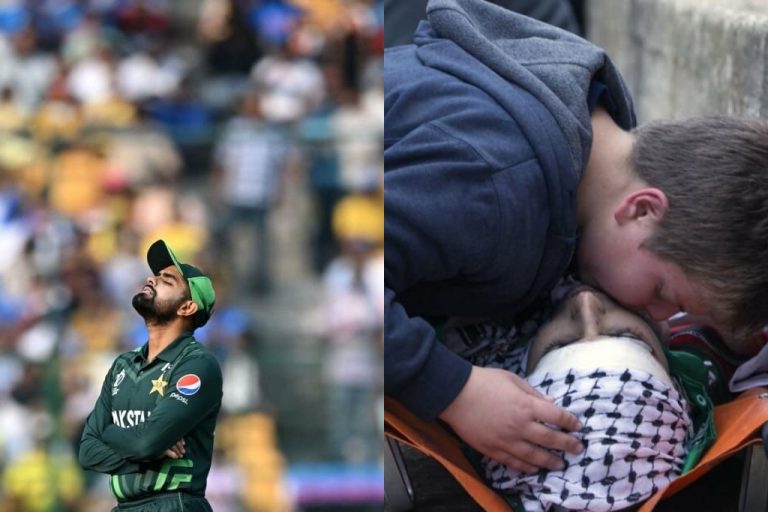 Babar Azam Stands in Solidarity with Palestine