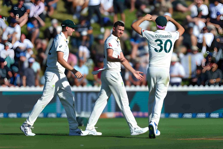 Highlights Aus vs NZ: Australia Nearly to Claims Victory in First Test