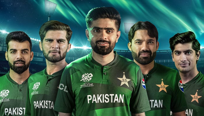 T20 World Cup for jersey for pakistan 