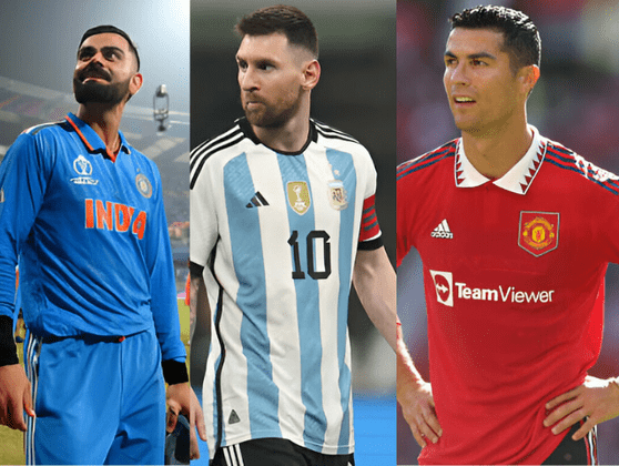Ross Taylor Says Virat Kohli Stands with Cristiano Ronaldo and Lionel Messi