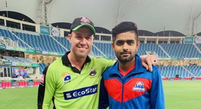Babar Azam Discusses T20 World Cup Strategies with AB de Villiers